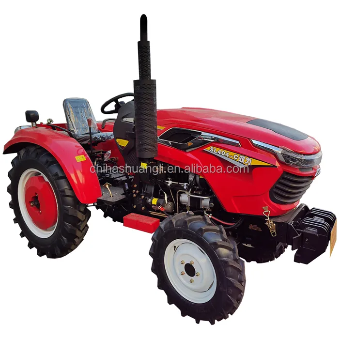 Shuangli — mini tracteur 4x4 compact, équipement agricole à 4 roues, 25hp 40hp 45hp 50hp 60hp, 1 pièce