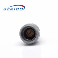 SZRICO Fabricante Médico PAG Plástico Push-Pull Autoblocante 2 pines PKG Conector de enchufe de aviación VGA Tipo 15A Corriente nominal