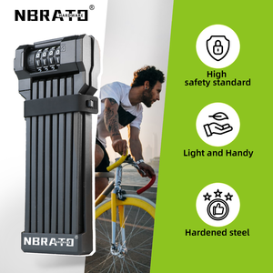 MTB xe máy xe đạp Trọng lượng nhẹ 120cm faltschloss <span class=keywords><strong>4</strong></span> kỹ thuật số kết hợp mật khẩu gấp Xe Đạp Khóa - Product Image 6