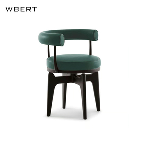 Wbert เก้าอี้รับประทานอาหารหรูทันสมัย Bauhaus พนักพิงนุ่มสำหรับเฟอร์นิเจอร์บ้านร้านอาหารโรงแรม - Product Image 3