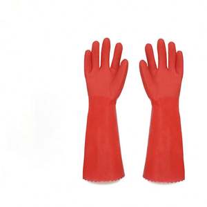 Gants de protection chimique gants de construction enduits de <span class=keywords><strong>latex</strong></span> gants longs - Product Image 4