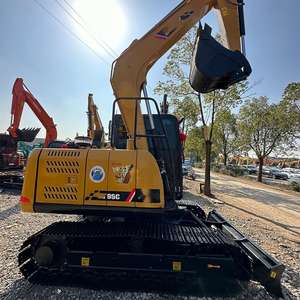 Excavatrice SANY SY95 d'occasion en gros, modèle 2023, poids opérationnel de 9,5 tonnes, capacité de la benne de 0,4 m, prix bas, moteur Isuzu - Product Image 4