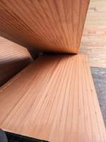 Okoume Wood Board Natural Color Furniture Cabinet Making
