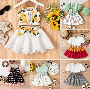 Venda Direta de Fábrica: Fardos Mistos de Roupas Novas para Crianças, Novo Design Estilo Desenho Animado, Roupas Infantis - Product Image 1
