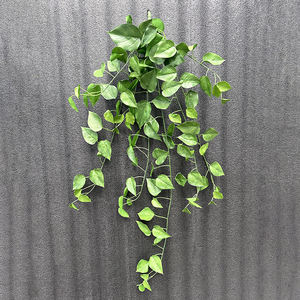 Vignes Artificielles Suspendues Rotin Artificiel Trompette Feuille Plante Hôtel Restaurant Décoration Herbe Artificielle - Product Image 1