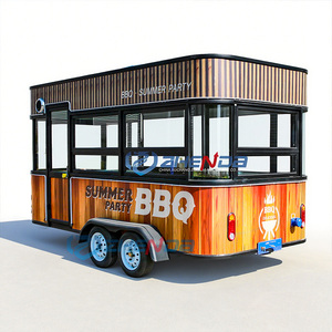 Zhenda Brand <b>Electric</b> Pizza Truck Customized Mobile Food Truck for Pizza / <b>BBQ</b> / Burger/ Fast Food Mobile Kitchen/ Mobile Food - Product Image 3