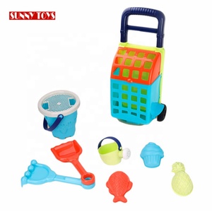 En gros enfants d'été en plein air outil <span class=keywords><strong>de</strong></span> <span class=keywords><strong>sable</strong></span> seaux <span class=keywords><strong>de</strong></span> château jouets <span class=keywords><strong>jeu</strong></span> <span class=keywords><strong>de</strong></span> plage avec chariot - Product Image 2