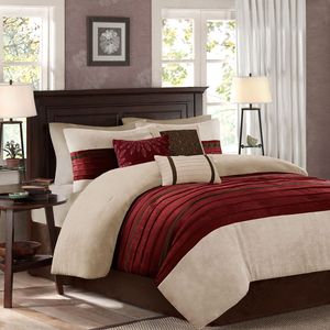 Ensemble de couette Db 7 pièces, motif floral tissé, taille Queen, King, Super King, pour chambre à coucher, maison, hôtel, mariage - Product Image 3