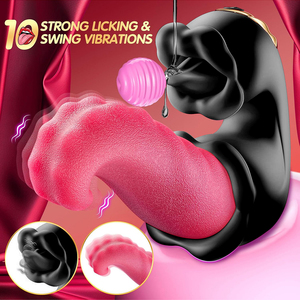 Estimulador <span class=keywords><strong>de</strong></span> Clítoris y Punto G, Juguetes Sexuales para Mujeres, Vibrador <span class=keywords><strong>de</strong></span> Lengua, Juguetes Eróticos para Adultos - Product Image 3