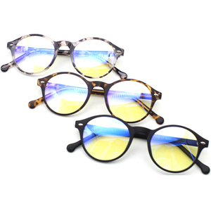 Vogue Rond D'injection CP Lunettes Lunettes pour Hommes Anti Bleu blocage Optique <span class=keywords><strong>Monture</strong></span> De Lunettes à lunettes de blocage de - Product Image 1