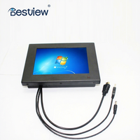 Bestview 8 İnç IP65 Su Geçirmez Dokunmatik Ekranlı USB Monitör Tam Alüminyum Kasa Yeni Stokta 4:3 Raspberry Pi Destekli
