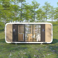 Nouveau produit : Cabane en forme de pomme portable, maisonnette préfabriquée pour locations de vacances de luxe