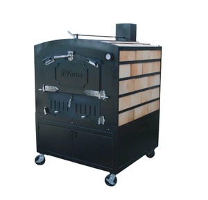 <span class=keywords><strong>Four</strong></span> à <span class=keywords><strong>pizza</strong></span> en <span class=keywords><strong>bois</strong></span> de petite taille à 2 couches pour restaurant occidental boulangerie - Product Image 1