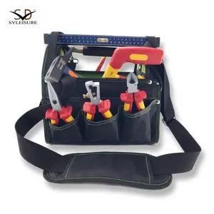 High quality nylon multifunctional shoulder tool bag with pocket