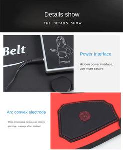 電気加熱ウエストマッサージベルトグラフェン加熱腰椎ブレース背中の痛み - Product Image 5