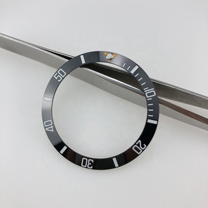 Prix d'usine SKX007 38mm Insert de lunette en céramique noire inclinée - Product Image 1