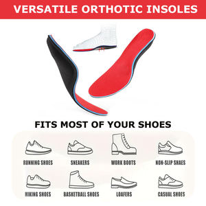 Semelles orthopédiques avec soutien de la voûte plantaire pour pieds plats - Product Image 2