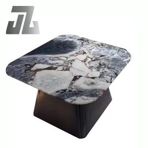 European Design Customized table natural Stone pre cut Counter top for hotel villa