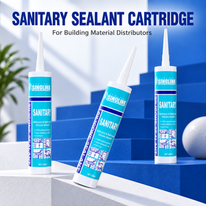 Mastic silicone transparent pour salle de bain 300ml, monocomposant, séchage rapide, étanchéité sanitaire pour douche, lavabo, carrelage, verre, <span class=keywords><strong>baignoire</strong></span> - Product Image 4