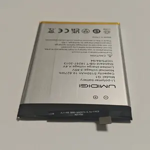 Umidigi G1 C1 G1 Max C1最大可充电手机电池全新原装5150毫安时更换电池 - Product Image 2