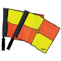 Gahumi Drapeaux d'arbitre de football Promotion Juge de football Linesman Ligne de touche Fair Play Drapeaux de match sportif Équipement d'arbitre