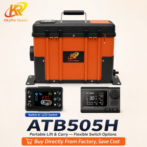 <span class=keywords><strong>Calentador</strong></span> <span class=keywords><strong>de</strong></span> Aire Diésel Todo en Uno <span class=keywords><strong>de</strong></span> 5KW, 12V 24V con Encendedor Cerámico Kyocera para Camiones y Autocaravanas, con Certificación CE - Product Image 1