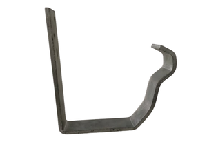 Yüksek kaliteli karbon çelik Metal kanca yarı yuvarlak asılı oluk paslanmaz çelik Metal damgalama yağmur su oluk askı parantez - Product Image 5