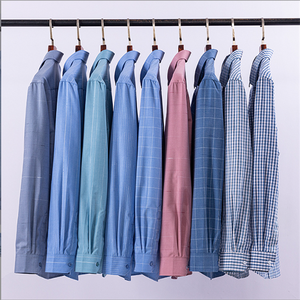 <span class=keywords><strong>Camicia</strong></span> estiva da uomo a maniche lunghe, casual, a quadri, traspirante e senza bisogno di stiratura - Product Image 3