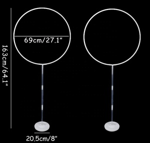 Hot Trends Reusable <strong>Circle</strong> Round <strong>Balloon</strong> <strong>Arch</strong> Stand Kit <strong>Balloons</strong> Wreath Ring Party Background - Product Image 6
