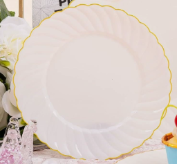 Plate+Beige Hot Gold Flap 25