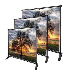 Soporte de Exhibición para Pancartas de Alta Calidad, Estable, Telescópico, para Promociones en Exteriores - Product Image 1