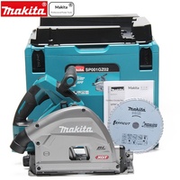 Scie plongeante sans fil Makitas SP001GZ 40V XGT, scie circulaire sans balais de 165 mm, outil de coupe électrique à vitesse variable