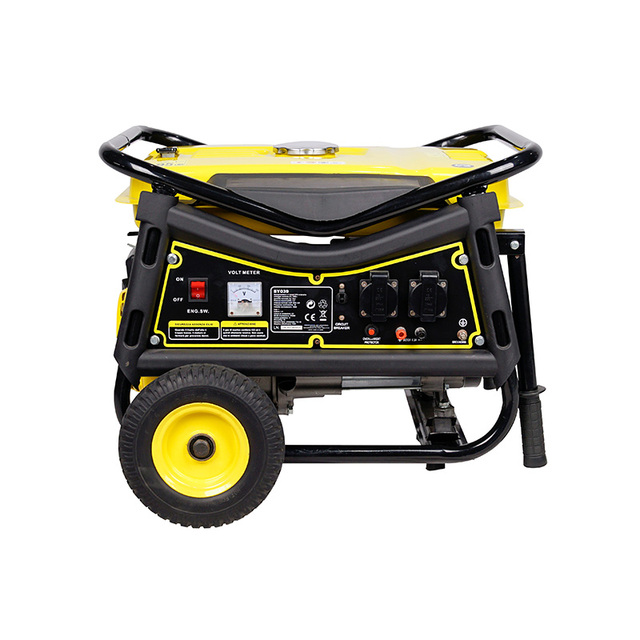 380V 3 Phase 3k Watt 2.5kW 2500W Gasoline Power Generator / 220V Portable Electric 2.5 kW 3000W 3000 Watts Petrol Generator