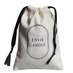 Bolsa de Algodón Orgánico Personalizada, Resistente y Biodegradable, con Tamaño y Color Personalizables, Logotipo Impreso, Adhesivos para Velas Artesanales, Almacenamiento - Product Image 4