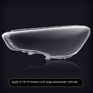 Cubierta de Lente de Faro Delantero Transparente para <span class=keywords><strong>Hyundai</strong></span> IX35 <span class=keywords><strong>Tucson</strong></span> 2018 2019 2020, Reemplazo de Carcasa de Faro Delantero, Cubierta de Cristal de Faro LED - Product Image 2