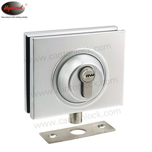 Khóa Cửa Kính Trượt Hình Vuông Bằng Thép Không Gỉ HYLAND OEM G130 Khóa Cửa Kính Không Khung - Product Image 2