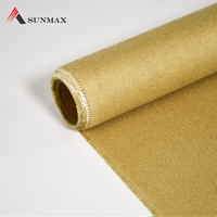 Tissu en fibre de verre enduit de vermiculite pour vestes isolantes amovibles et couvercles de vannes