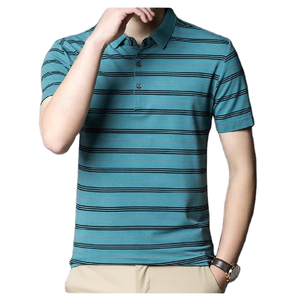 Polo Personalizado para Hombre, Deportivo y Elegante, Antiarrugas, Tejido 100% Algodón, Manga Corta, Color Sólido, Alta Calidad, Tendencia 2026 - Product Image 1