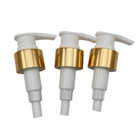 Distributeur de lotion, shampoing et savon liquide OEM en plastique avec bouchon pompe à col de 18mm, 20mm, 24mm, 28mm