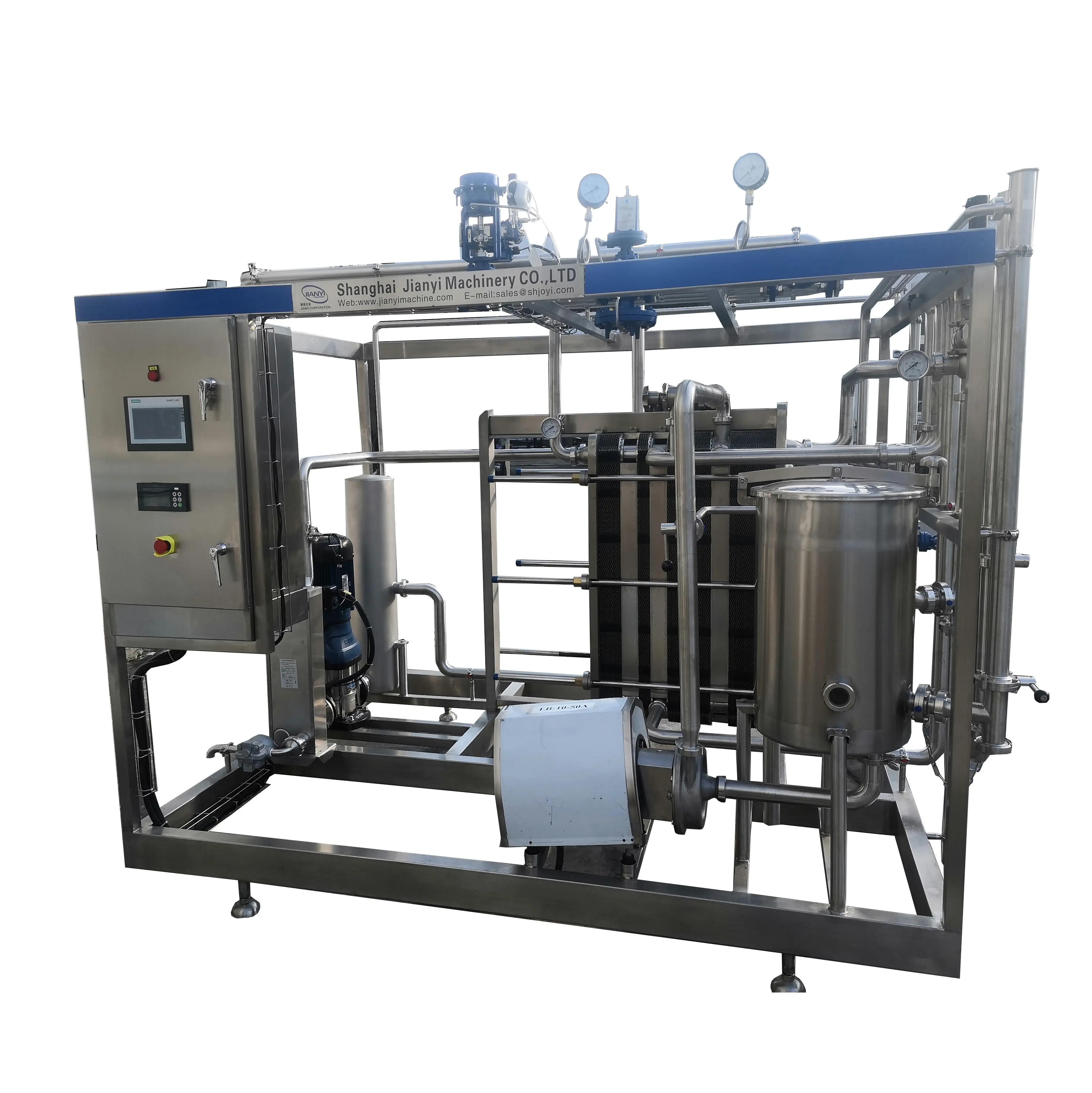 Leche evaporada en bolsita, máquina de fabricación de leche evaporada para planta de producción lechera