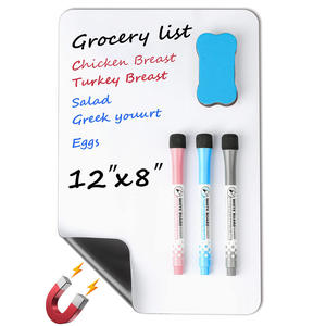 Customizable Whiteboard Writing Boards New Cross-Border <b>Erasable</b> Study Plan Sheets Promotional Refrigerator Magnets Magnetic - Product Image 1