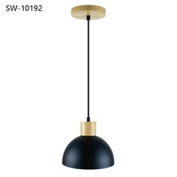 Lampes suspendues de chevet de haute qualité 220V, style nordique moderne, noir Art Déco, luminaires suspendus pour îlot de cuisine et salon
