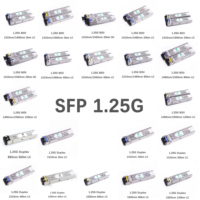 Long Distance Compatible 1.25G 1550nm Optical Transceiver Modules 200km SFP for Networking Devices Fiber Optic Equipment