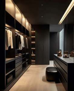 Factory Custom Bedroom Furniture American Style Cabinets <b>Wardrobe</b> Cloakroom - Product Image 6