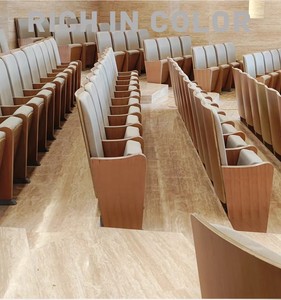 Fauteuils de cinéma modernes et minimalistes en bois de bouleau, design ergonomique pliable, accoudoirs en mousse à mémoire de forme, écologiques et durables pour - Product Image 1