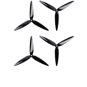 Ventes chaudes GEMFAN 7040 Hélice à 3 pales de 7 pouces en PC noir, accessoires de drone DIY pour Cinelifters longue portée (2CW+2CCW) - Product Image 3