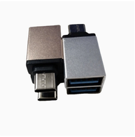 Adaptateur USB 3.0 Type-C mâle vers femelle, connecteur en alliage d'aluminium pour téléphones mobiles, clés USB, lecteurs de cartes et chargement OTG