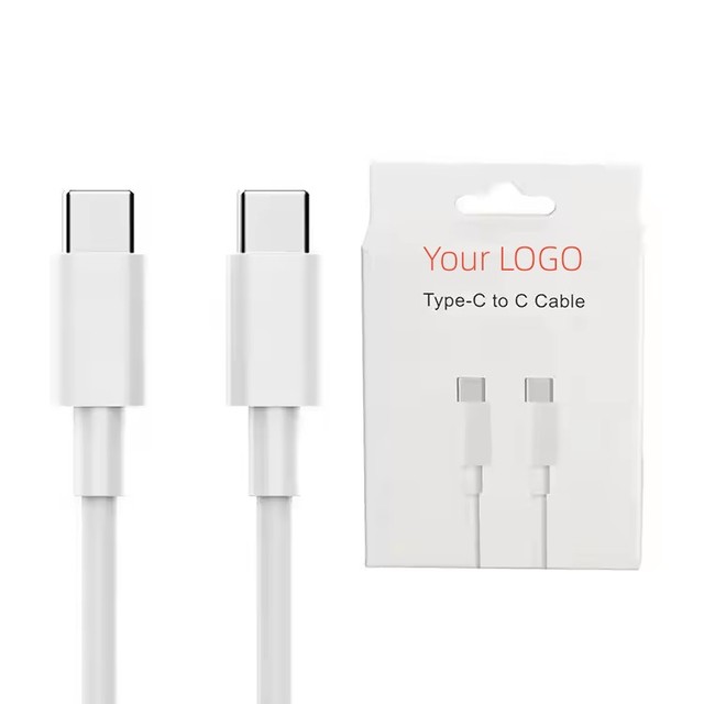 Type-c to Type-c Charger Cable Data Cable Factory Price Customized 2A Fast Charging USB 1m PVC for Iphone Opp Bag Micro Usb 20