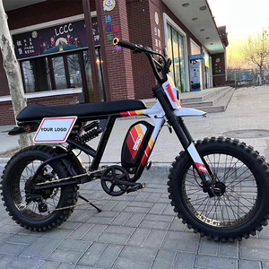 Electric Bike for Men Super Rx <strong>Ebike</strong> 73 Steel E <strong>Fat</strong> Tire <strong>Frame</strong> - Product Image 1