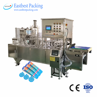 Máquina de Llenado y Sellado de Tubos de Papel con Dosificación Precisa y Múltiples Boquillas Automáticas Eastbest, con Control Térmico para la Producción de Helados